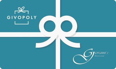 Giovanni's Ristorante Gifts Certificate