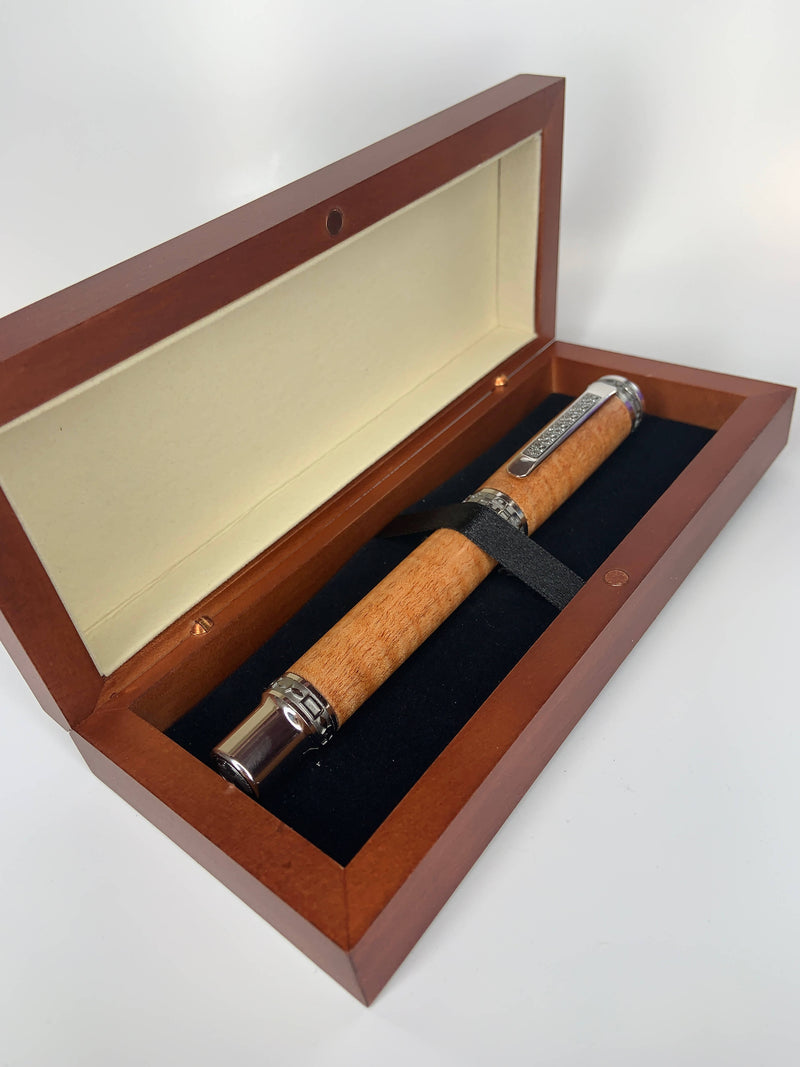 Maple Executive Fountain or Rollerball Pen