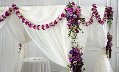 Color & Light Chuppah DĚ©cor