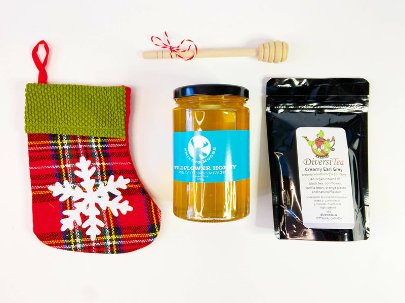 Holiday Tea & Honey Local Gift Box