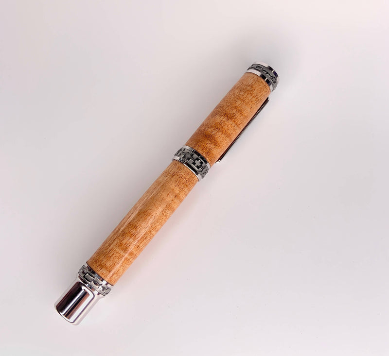 Maple Executive Fountain or Rollerball Pen