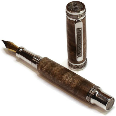 Maple Executive Fountain or Rollerball Pen